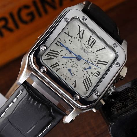 cartier santos watch alternative|pre owned cartier santos watch.